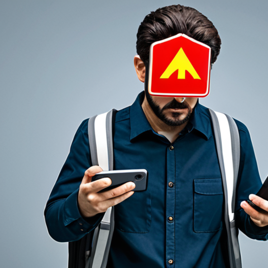 Phone Anomaly Warning**
"A concerned person looking at their smartphone displaying a warning sign about unusual battery drain, fully clothed, modest attire, safe for work, modern UI design, perfect anatomy, natural proportions, professional, appropriate content, family-friendly, high quality, illustrative."
**